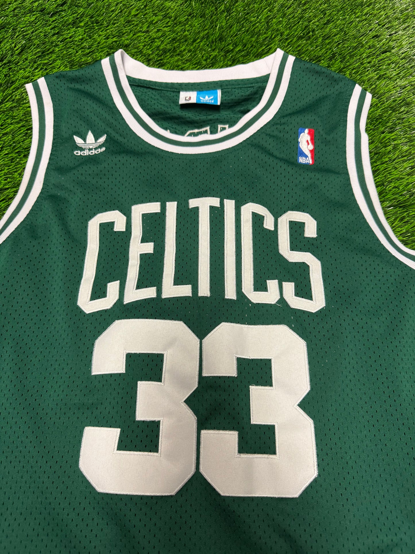 Boston Celtics Larry Bird Adidas Hardwood Classics NBA Jersey (L)
