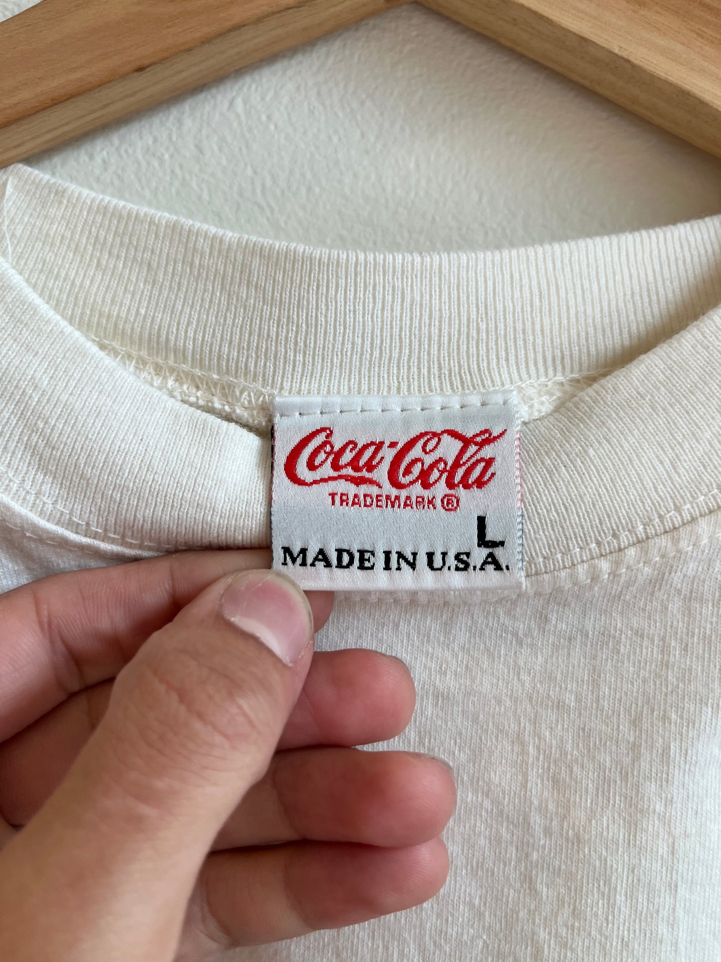 1995 Coca Cola New York Vintage Promo Tee (L)