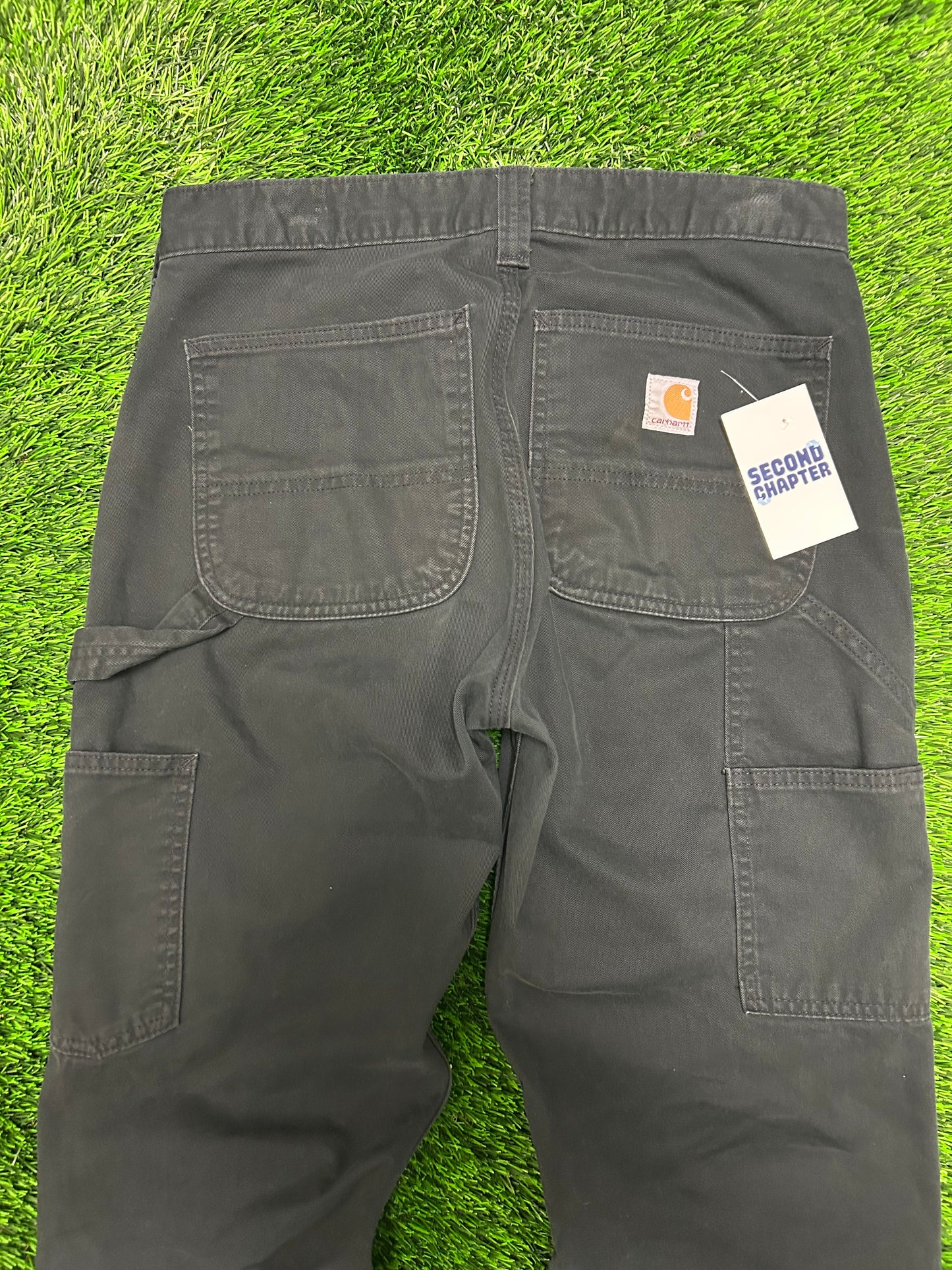 Black Carhartt Carpenter Pants (31 x 32)