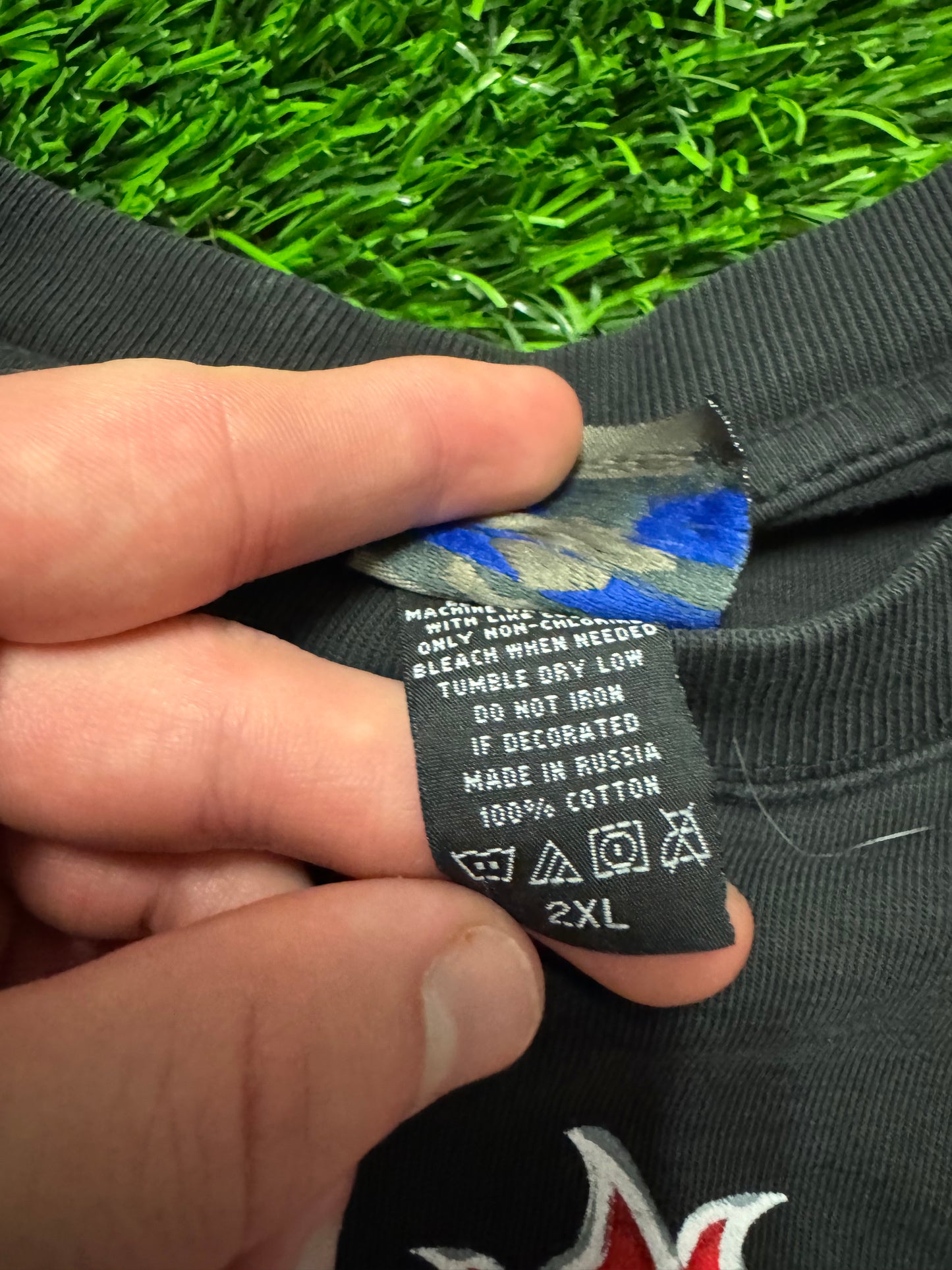 2002 The Undertaker "Red Big Evil" Vintage Wrestling WWE Tee (XL)