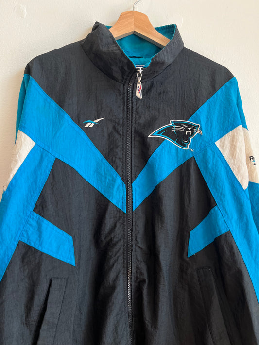 90s Carolina Panthers NFL Reebok Pro Line Windbreaker (L)