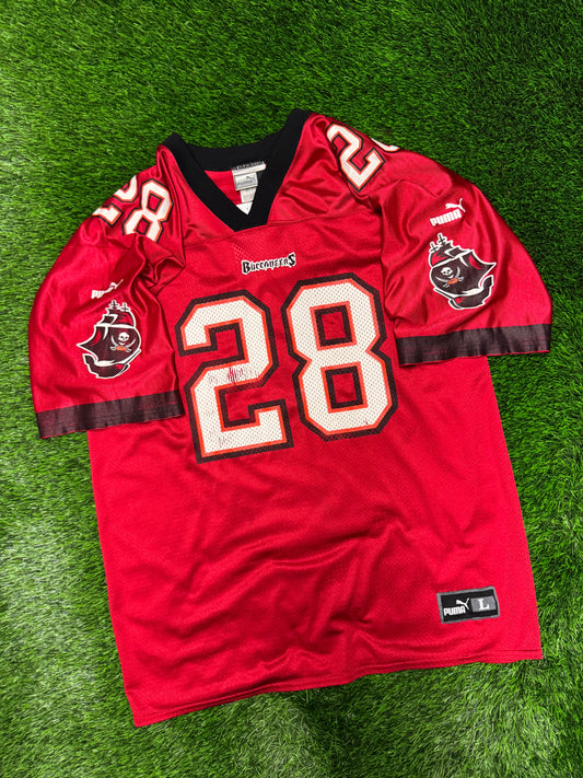 Tampa Bay Buccaneers Warrick Dunn #28 Puma Jersey (L)