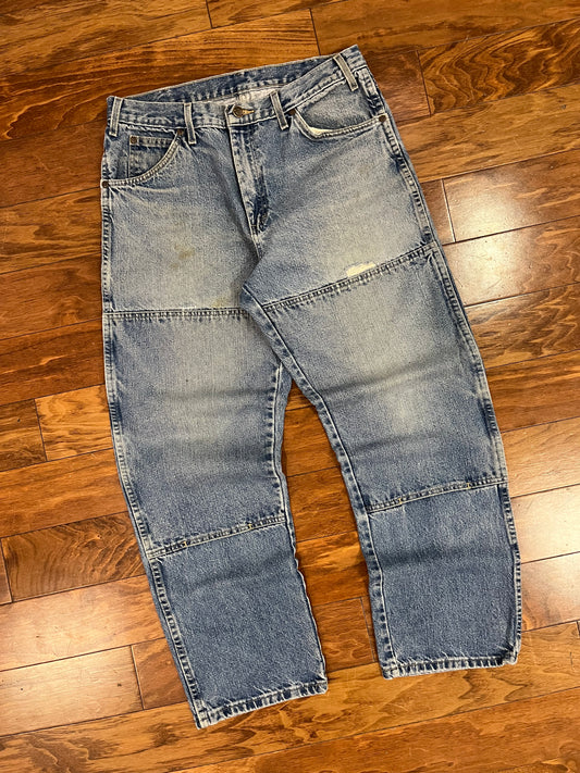 2017 Dickies Double Knee Jeans (33 x 30)