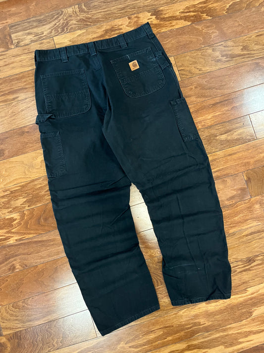 Carhartt Black Carpenter Pants (36 x 32)