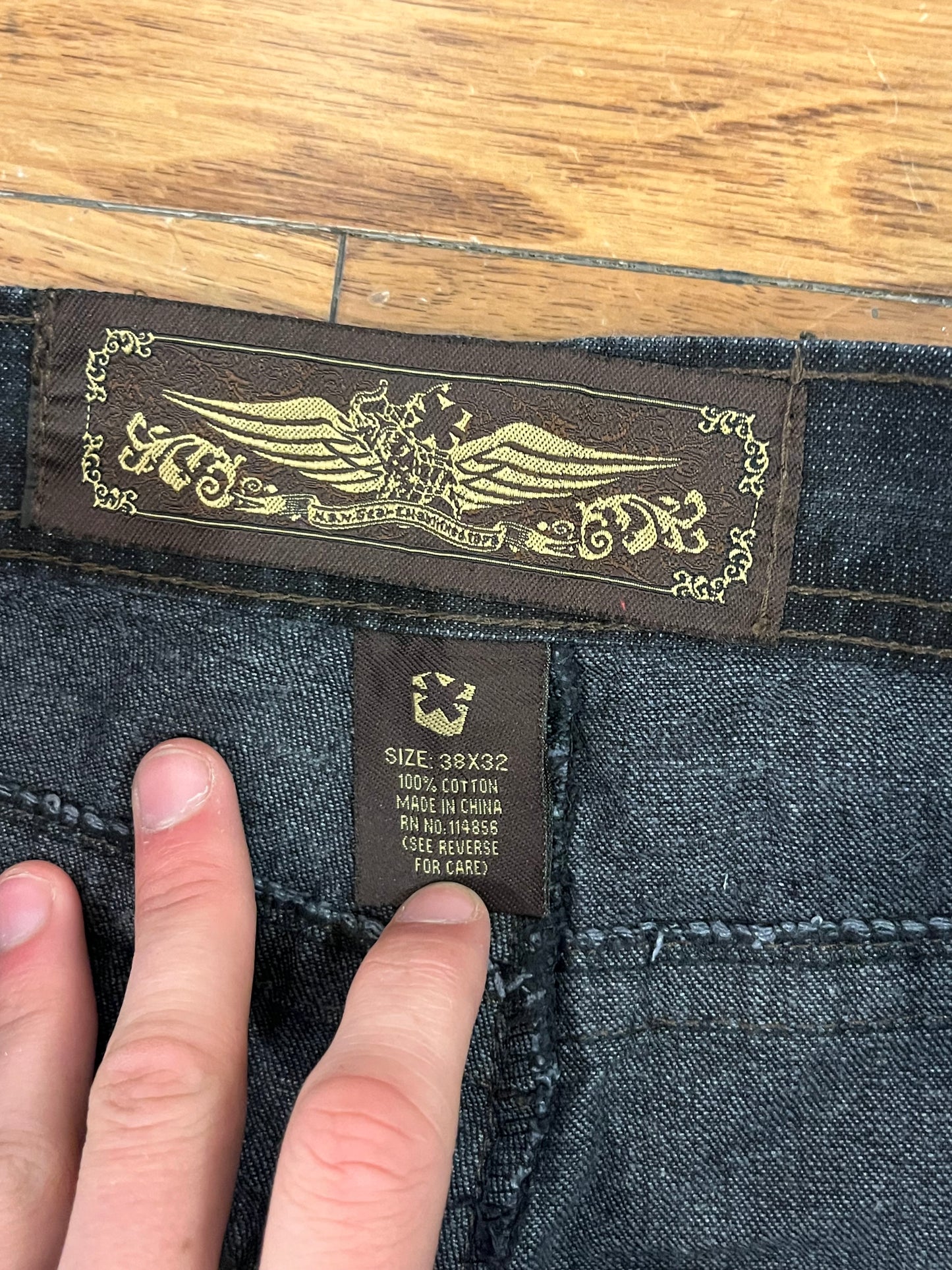 00s N.B.N Gear Baggy Jeans (38x33)