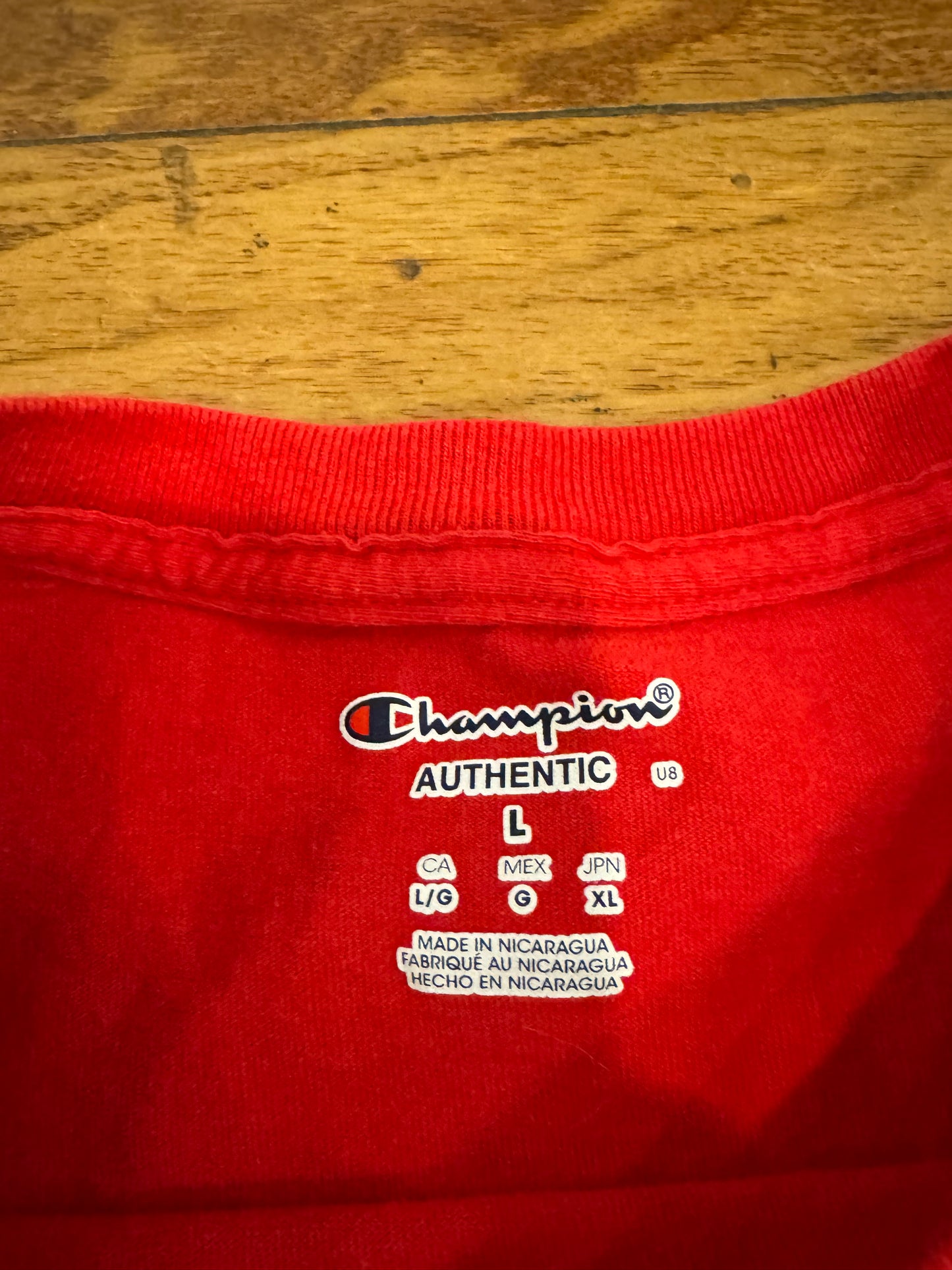 2010 Georgia Bulldogs Spell Out Champion Long-Sleeve Shirt (L)