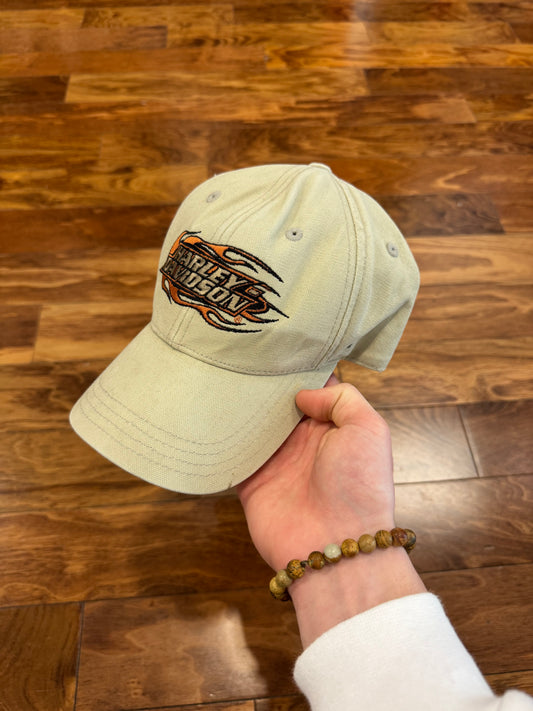 00s Harley Davidson Flames Hat (S/M)