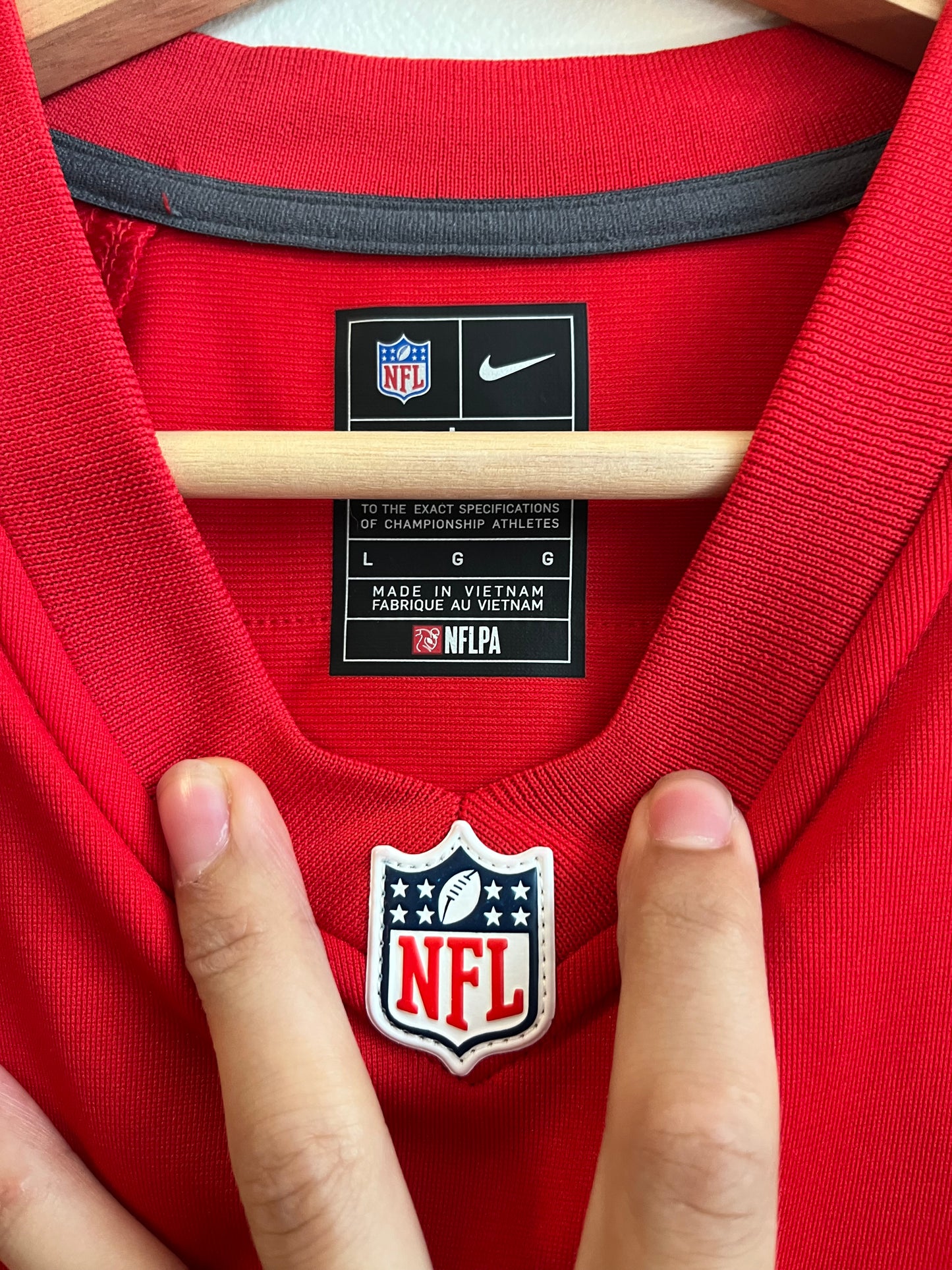 Kansas City Chiefs Travis Kelce Nike Home Jersey (Youth L)