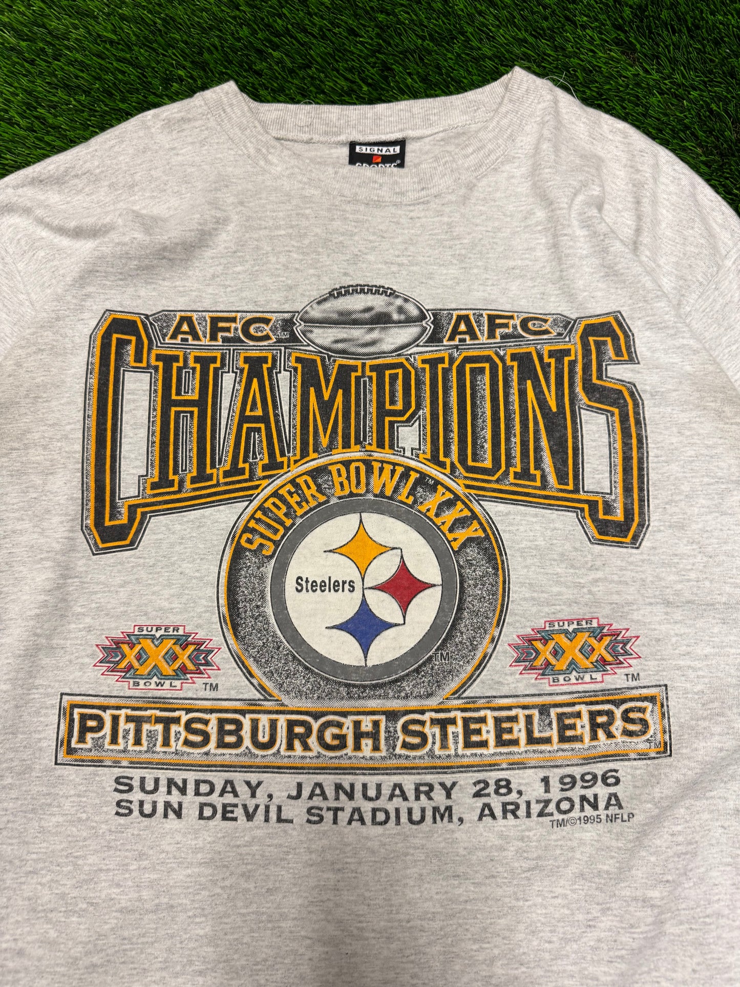 1996 Pittsburgh Steelers Super Bowl Champions Tee (XL)