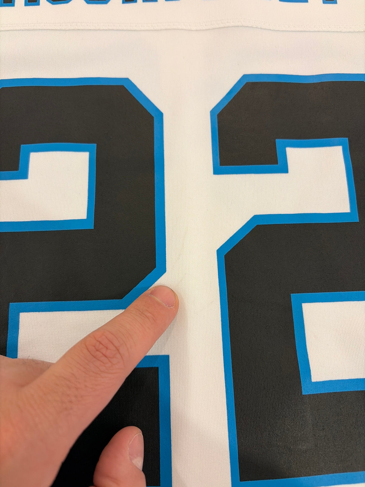 2016 Carolina Panthers Christian McCaffery Nike Away Jersey (Youth XL)