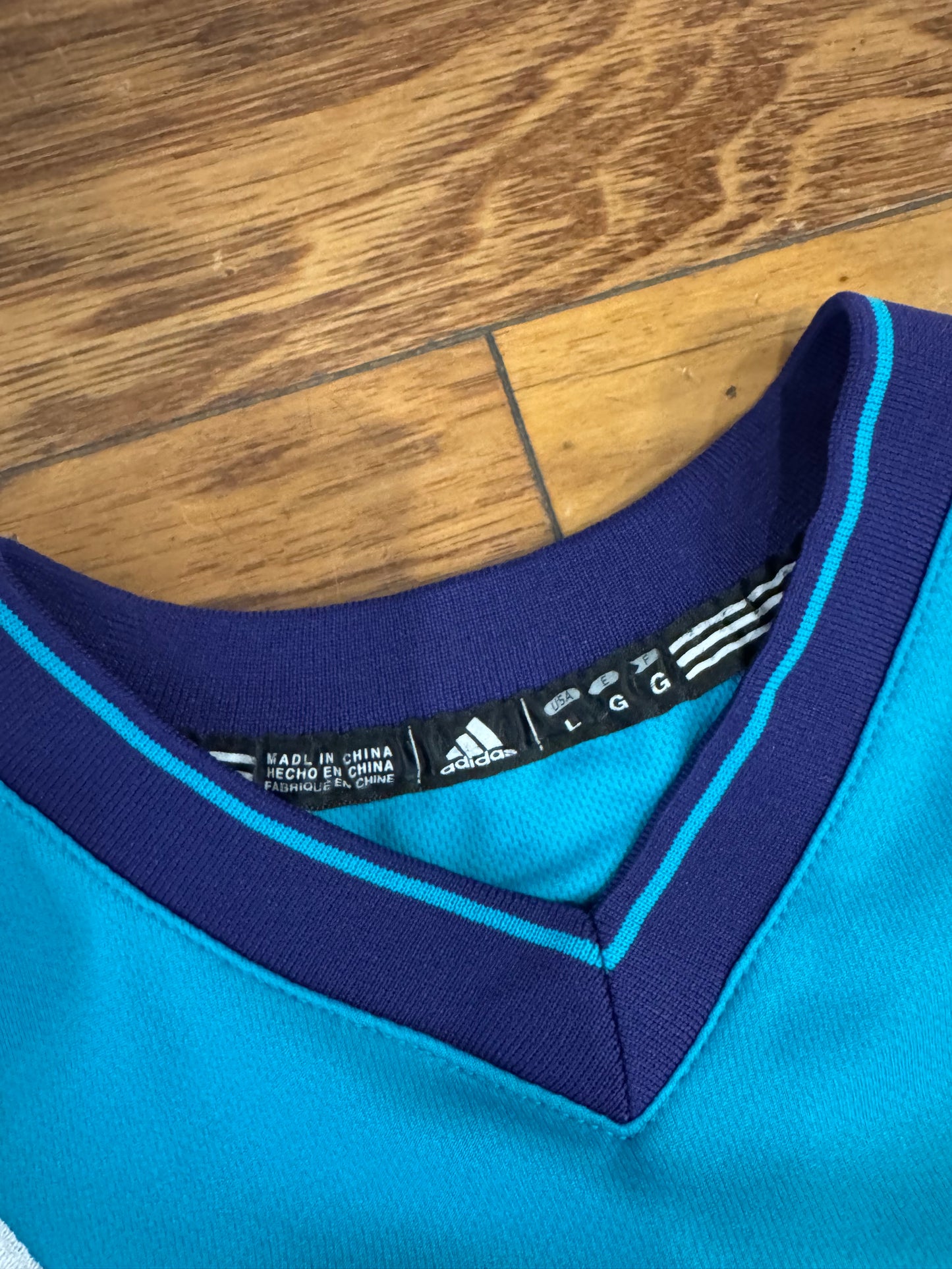 2014 Charlotte Hornets Lindsay Youth Basketball Jersey (Youth L)