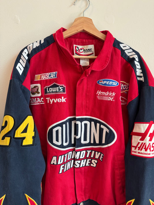 00s Nascar Jeff Gordon Dupont Flames Chase Authentics Jacket (M)