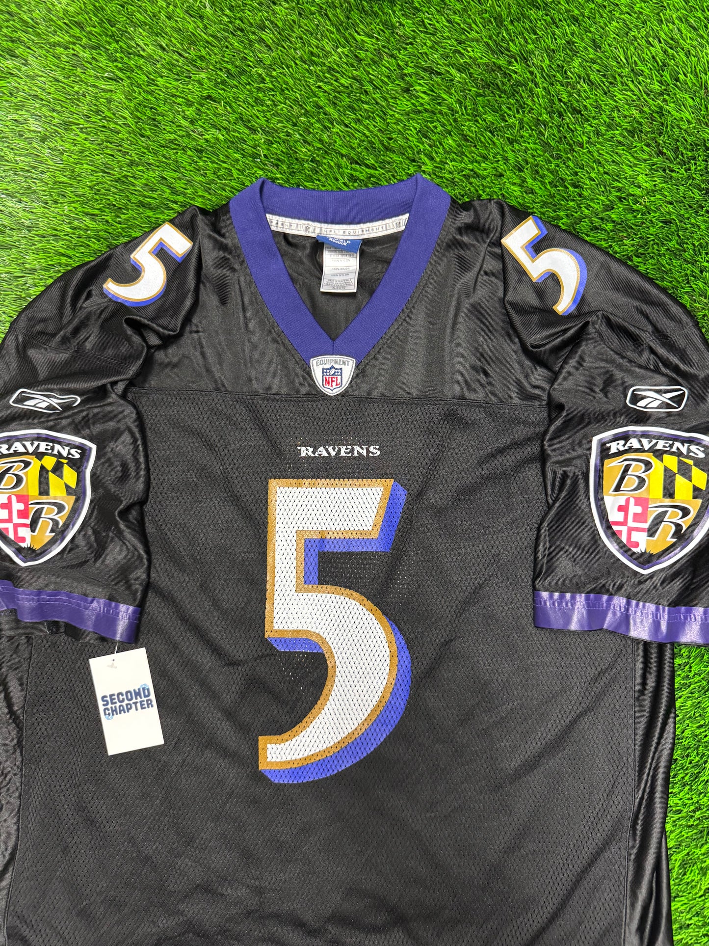 Baltimore Ravens Joe Flacco #5 Reebok Jersey (XL)