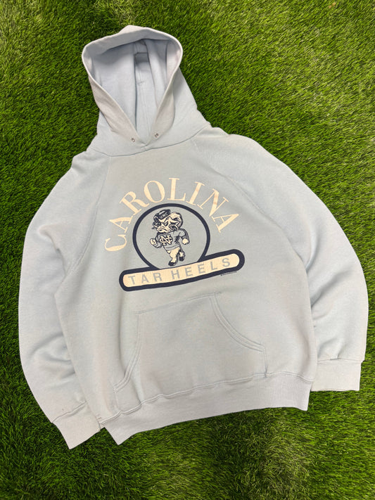 80s University Of North Carolina (UNC) Tar Heels Vintage Hoodie (M)