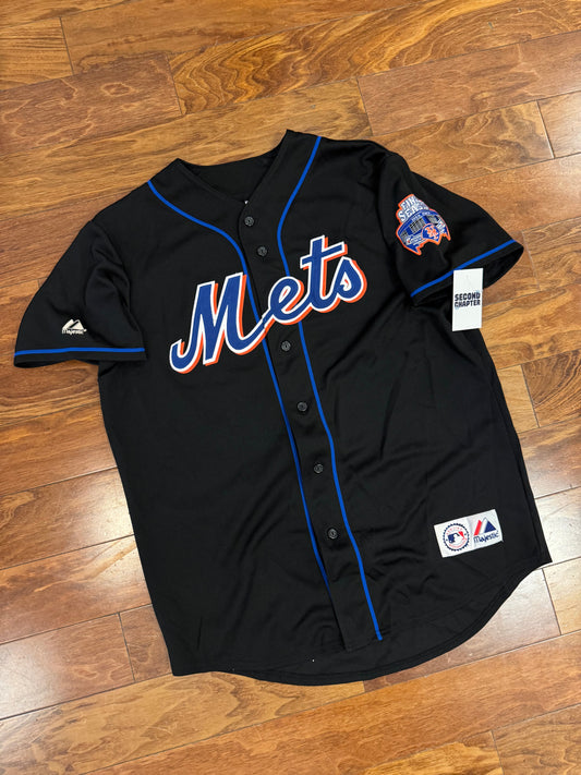 2008 NY Mets Johan Santana Final Season MLB Jersey (L)