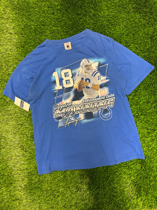 00s Indianapolis Colts Peyton Manning #18 Tee (L)