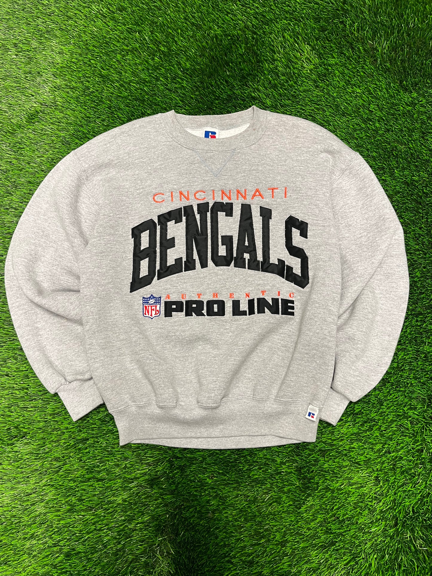 90s Cincinnati Bengals Pro Line Spell Out Crewneck (M)