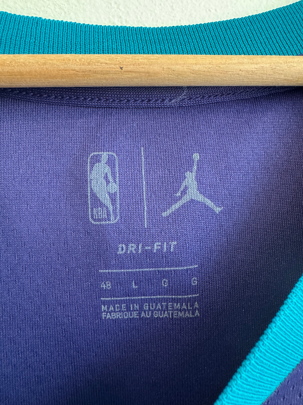 2019 Charlotte Hornets Devonte Graham Jordan Swingman Purple Jersey (L)