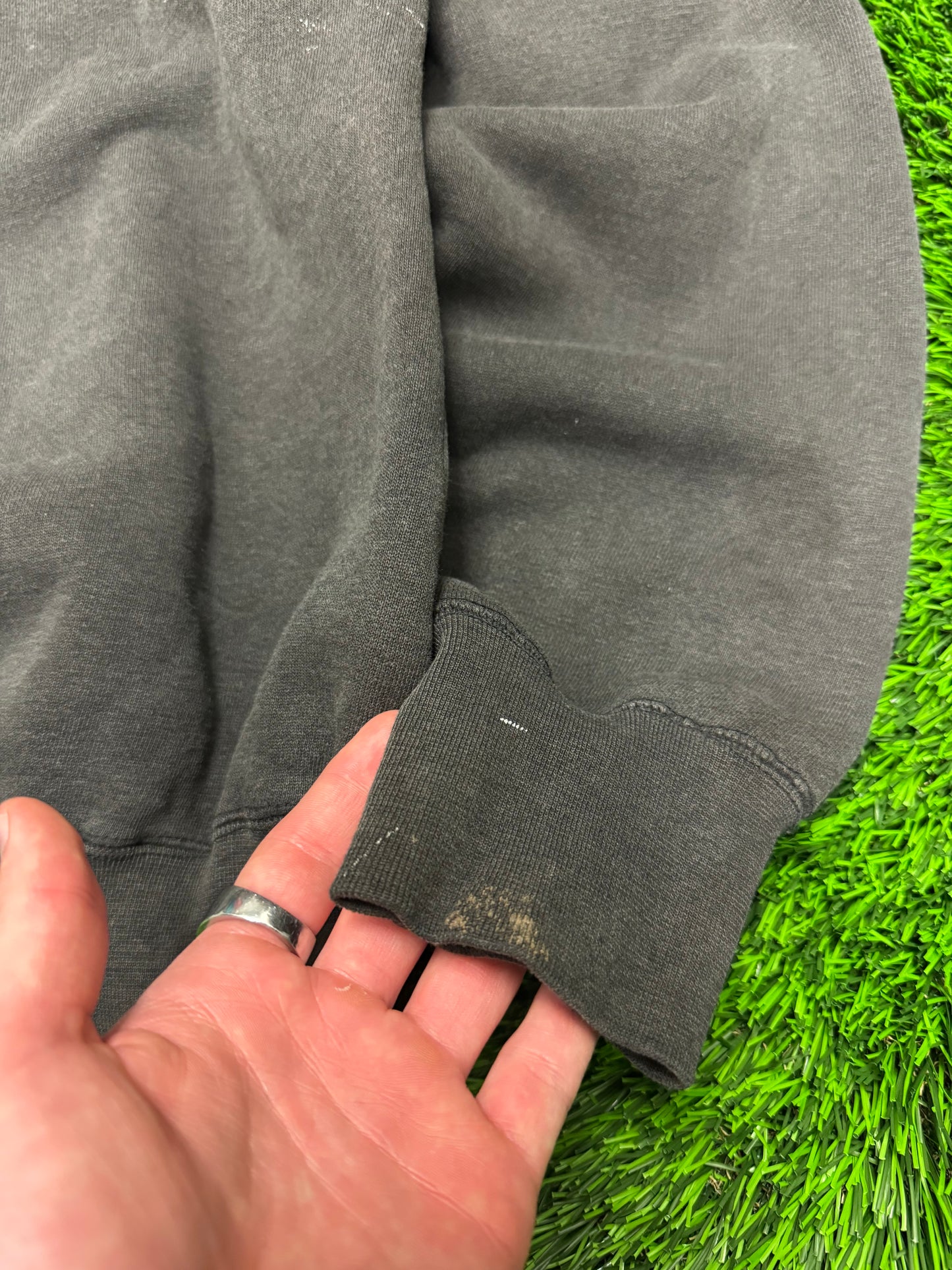 90s Carolina Panthers Starter Black Crewneck (M)