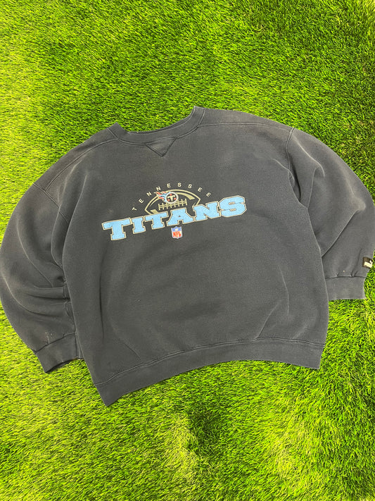 90s Tennessee Titans Puma Boxy Crewneck (XXL)