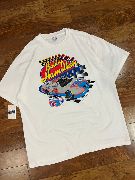 90s Bobby Hamilton Richard Petty Nascar Tee (XXL)