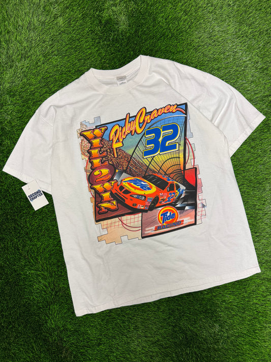 2003 Nascar Ricky Craven Tide Racing Vintage Tee (XXL)