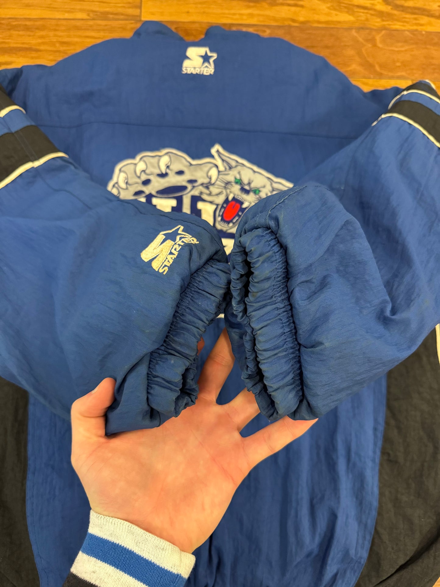 90s University of Kentucky Vintage Starter Puffer Jacket (XL)