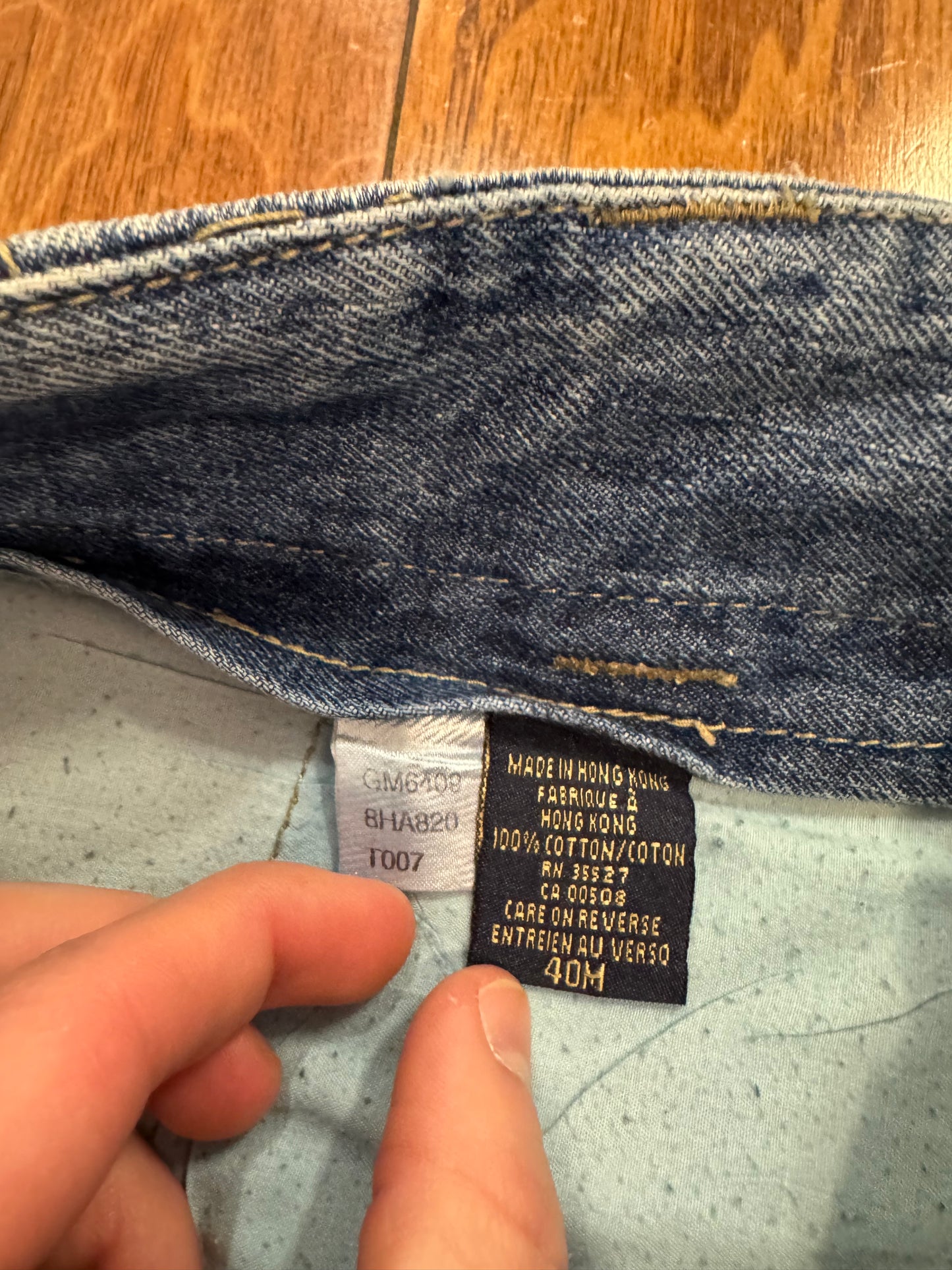 00s Marithe Francois Girbaud Baggy Shuttle Tape Jeans (40 x 34)