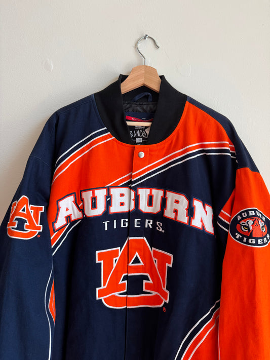 00s Auburn Tigers Vintage Racing Jacket (XXL)