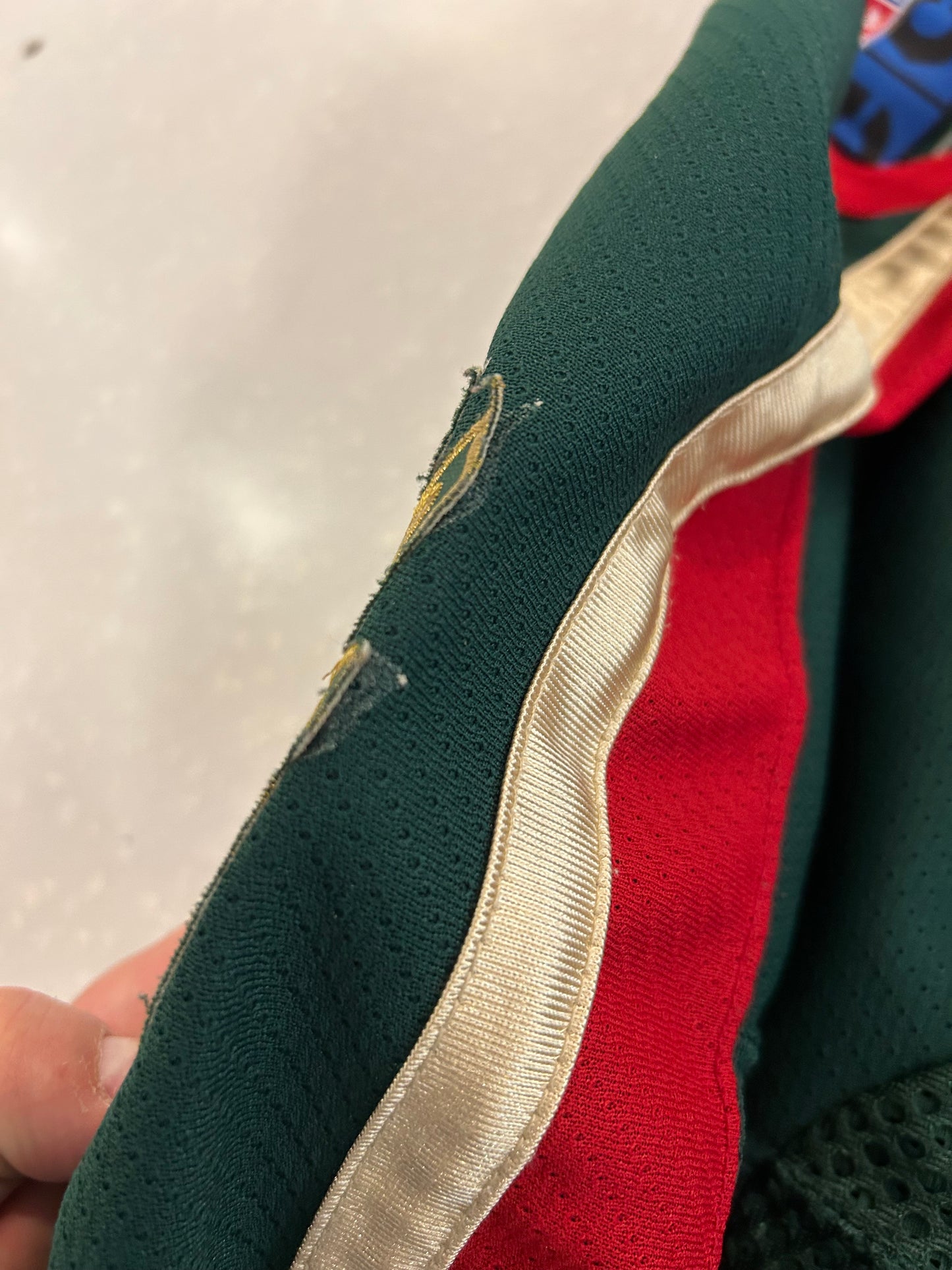 00s Minnesota Wild CCM Stitched Vintage NHL Green Hockey Jersey (L)