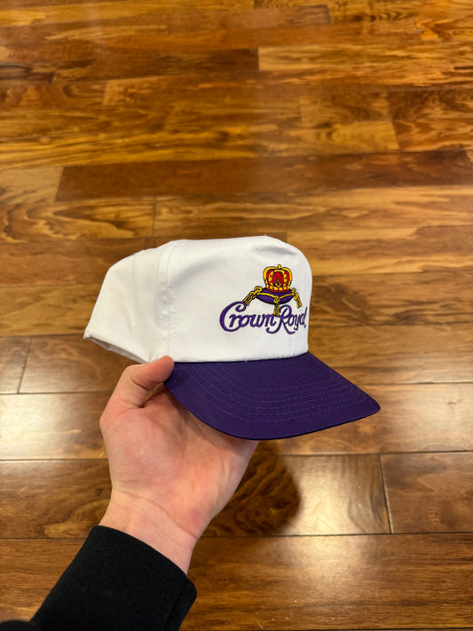 90s Crown Royal Two Toned Hat (OS)