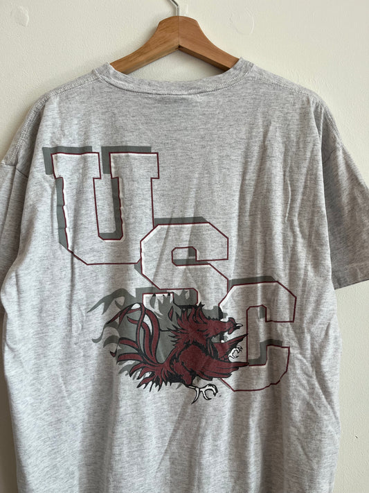 90s USC Gamecocks Pure Magic Grey Tee (XL)