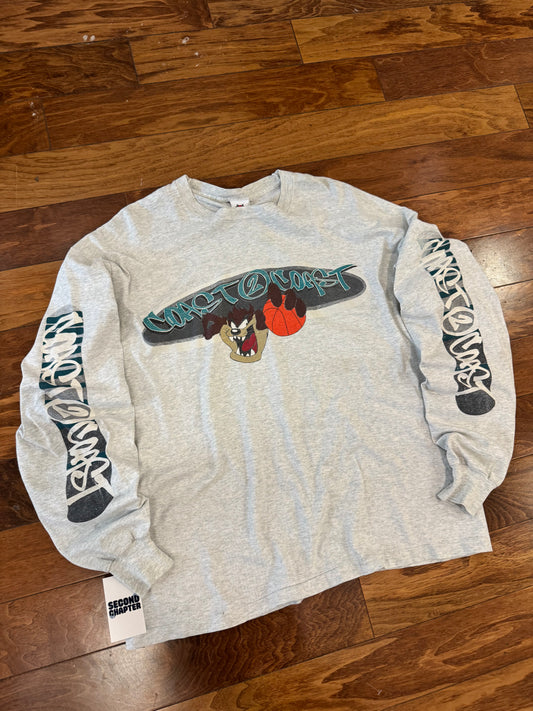 1997 Taz Coast To Coast Long-Sleeve Shirt (XL)