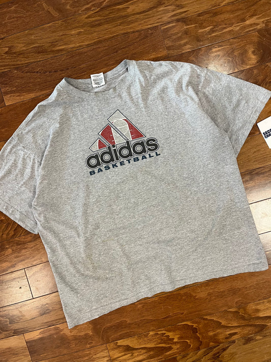 00s Adidas Basketball Tee (XXL)