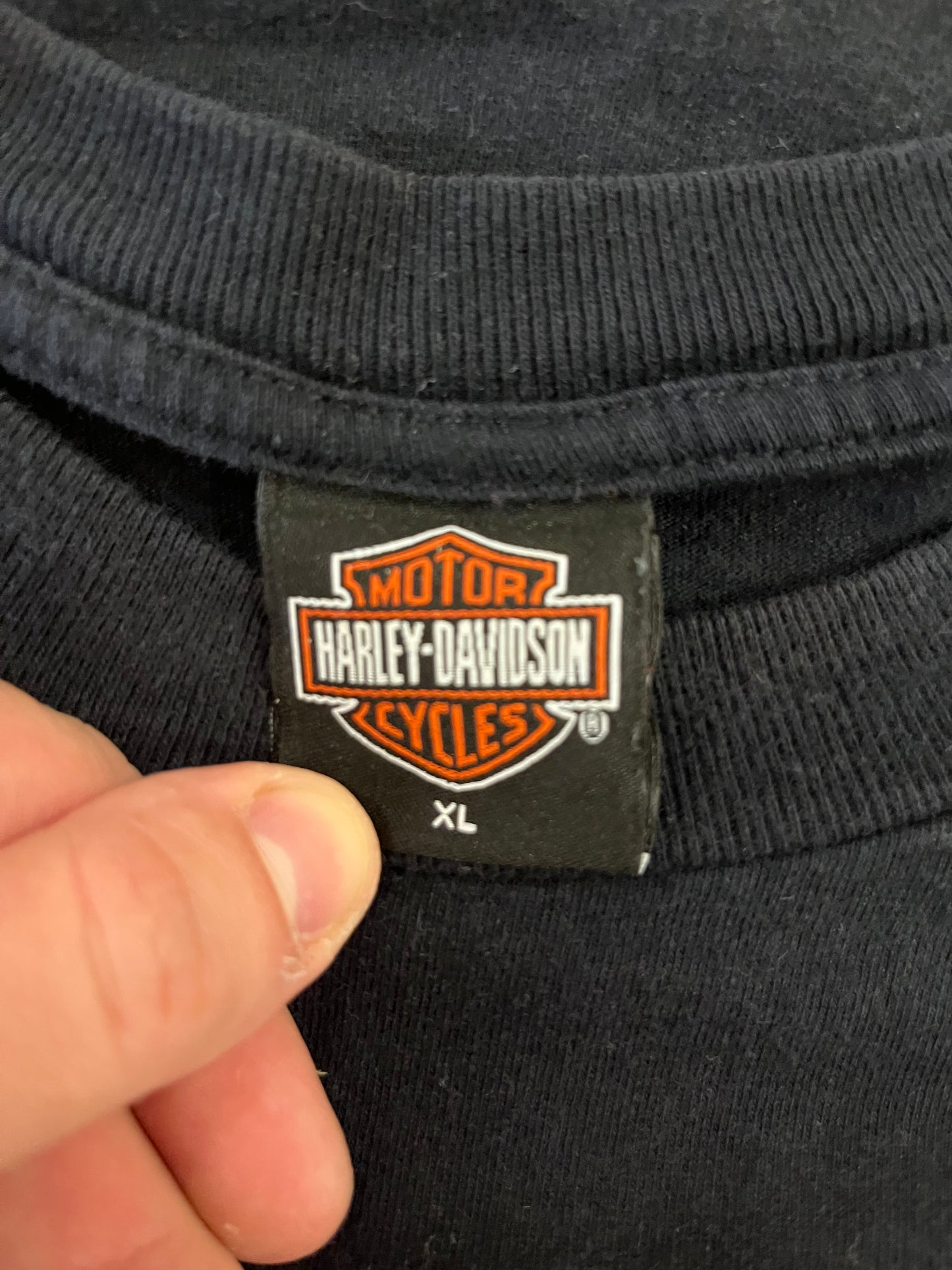 2008 Harley Davidson Mansfield, PA Pocket Tee (XL)