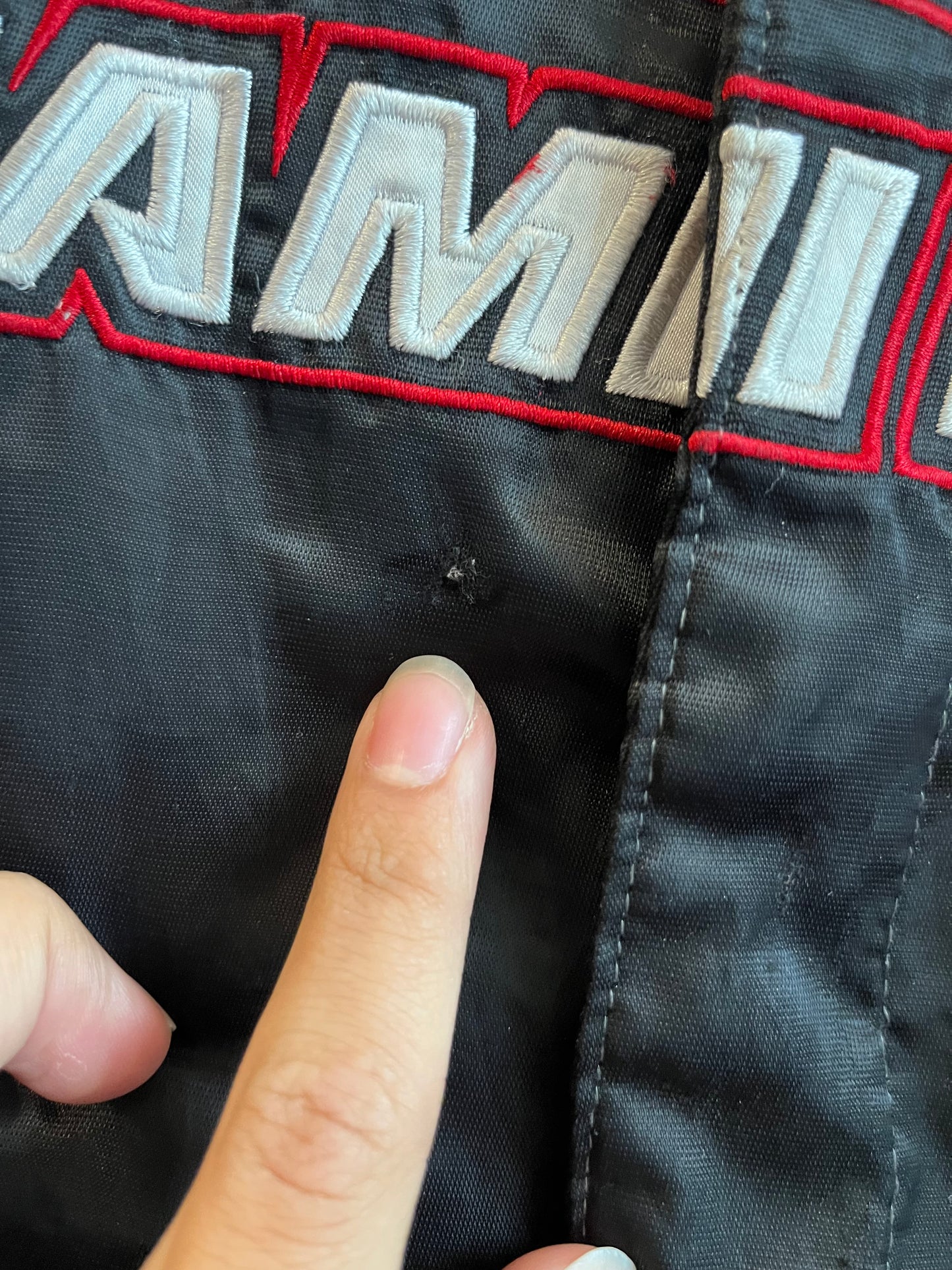 2013 Miami Heat NBA Champions Black Satin Jacket (Youth XL)