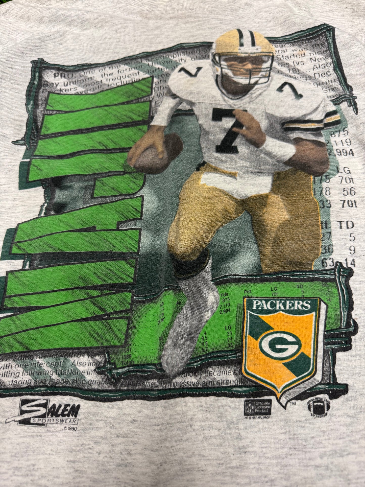 1990 Green Bay Packers Salem Majik Man Tee (S)