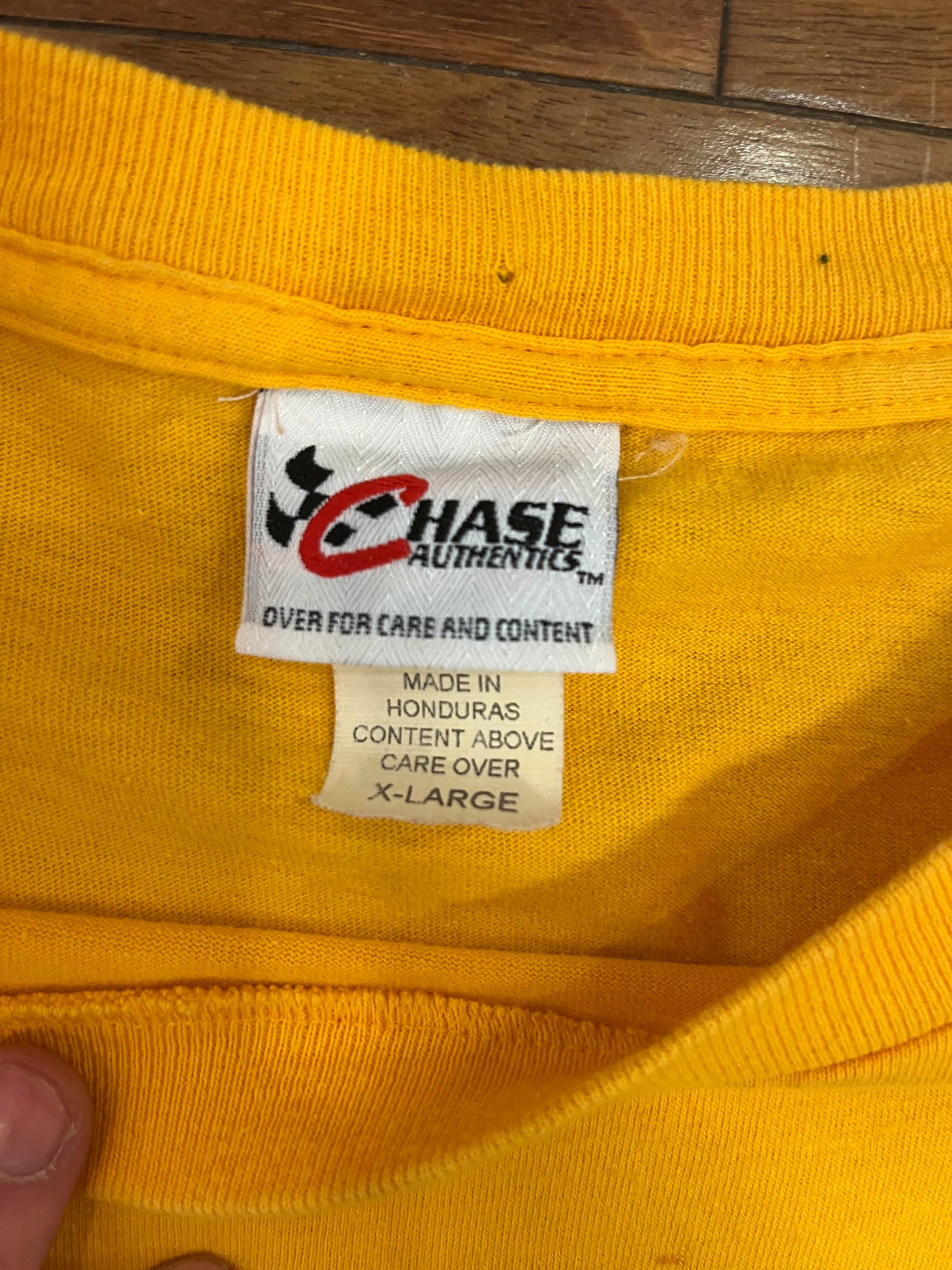 00s Nascar Gordon Racing Yellow Tee (XL)