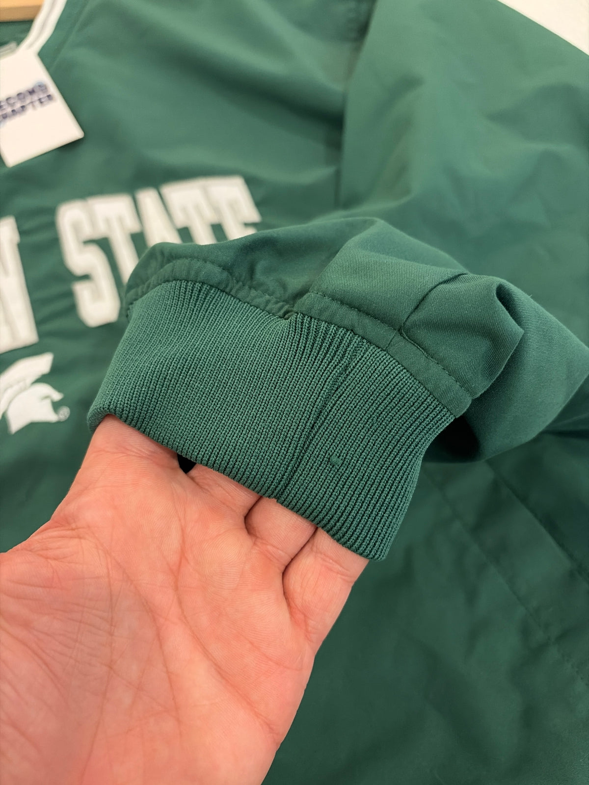 00s Michigan State University Pro Player Windbreaker (L)