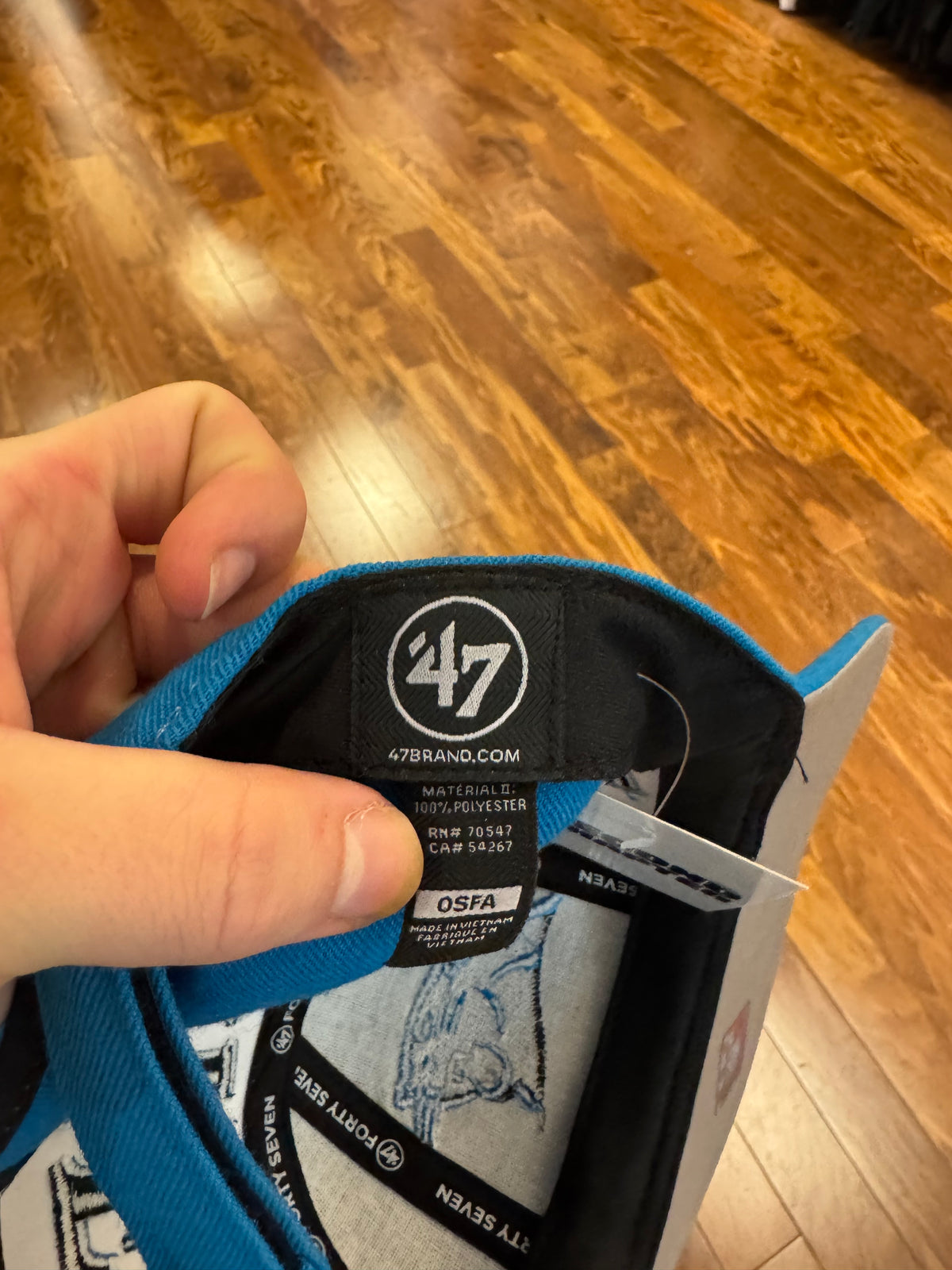 2010s Carolina Panthers Top Spell Out Hat (OS)
