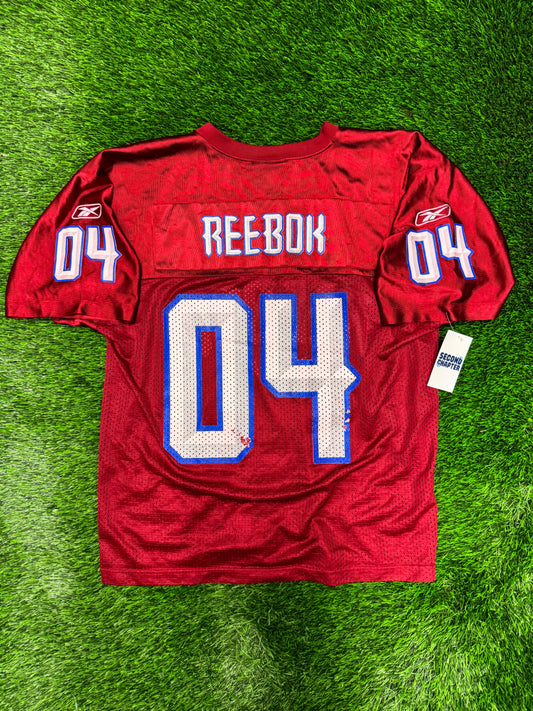 2004 Reebok Football #04 Logo Athletic Promo Jersey (L)
