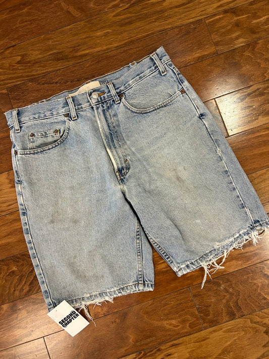 90s Gap Easy Fit Jean Shorts (34)
