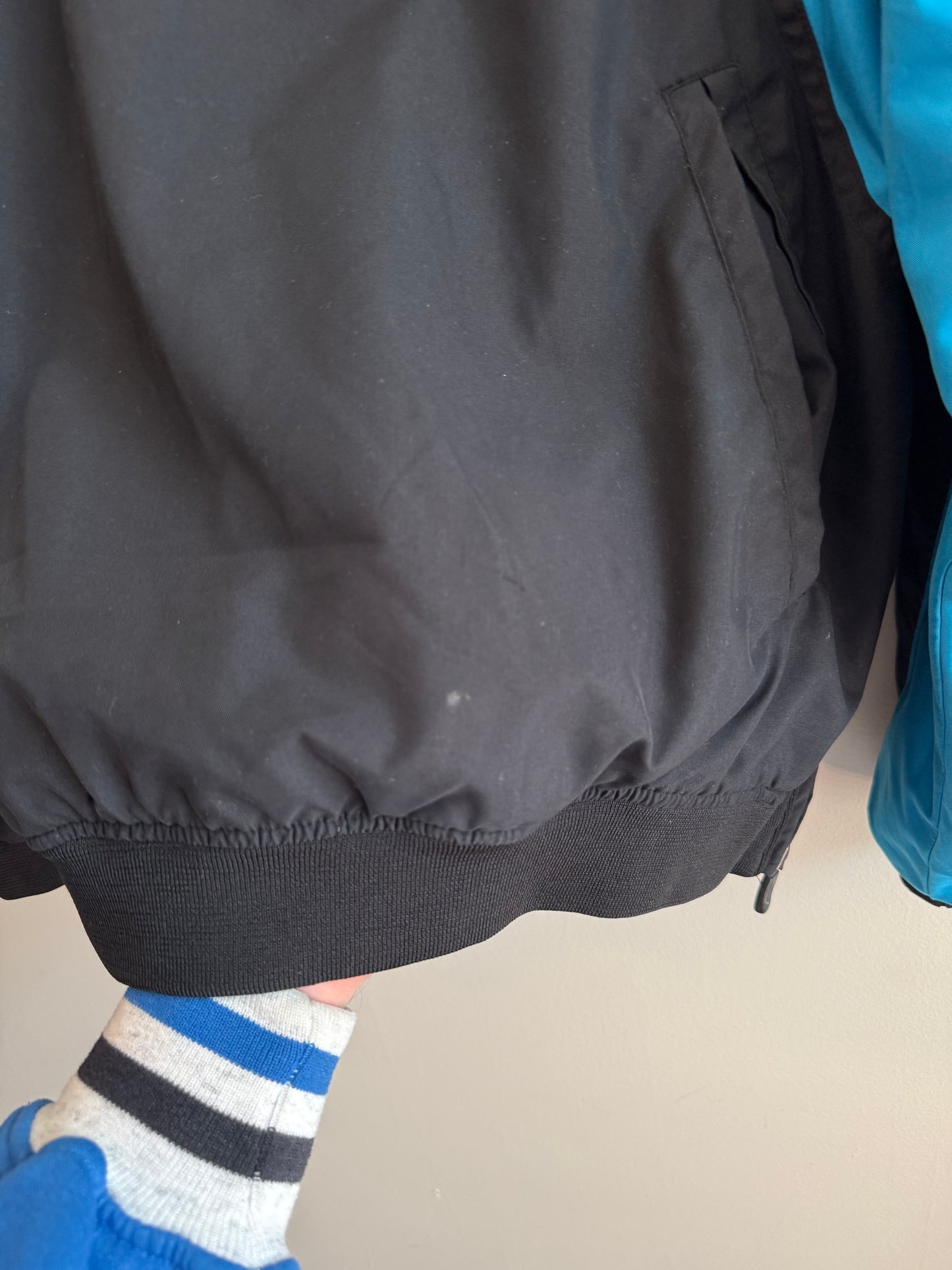 00s Carolina Panthers NFL On Field Reebok Windbreaker (L)