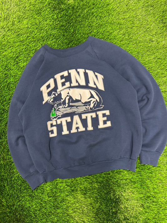 80s University of Penn State Big Spell Out Vintage Crewneck (XL)