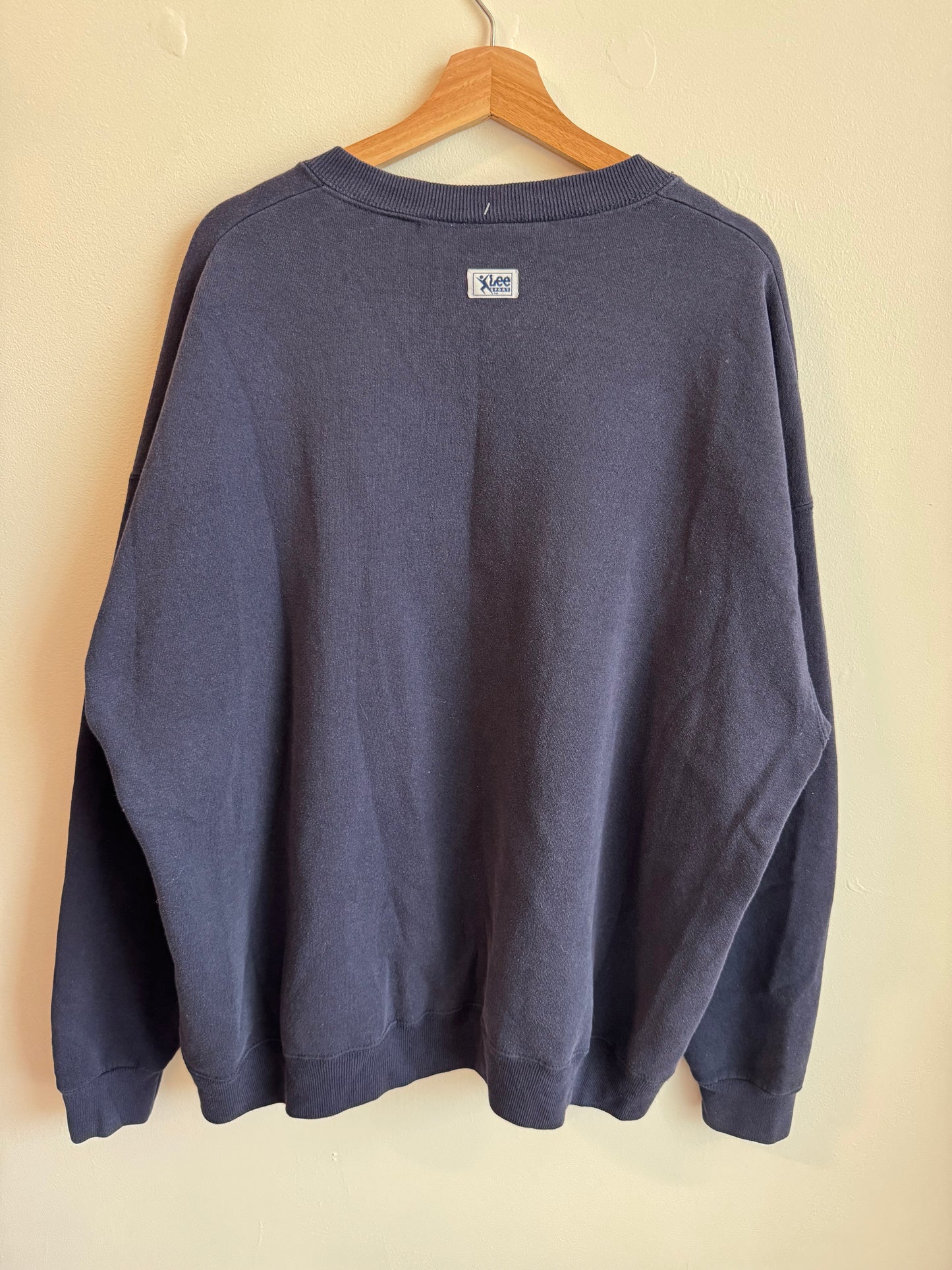 1995 Atlanta Braves Lee Sports Embroidered Crewneck (XXL)