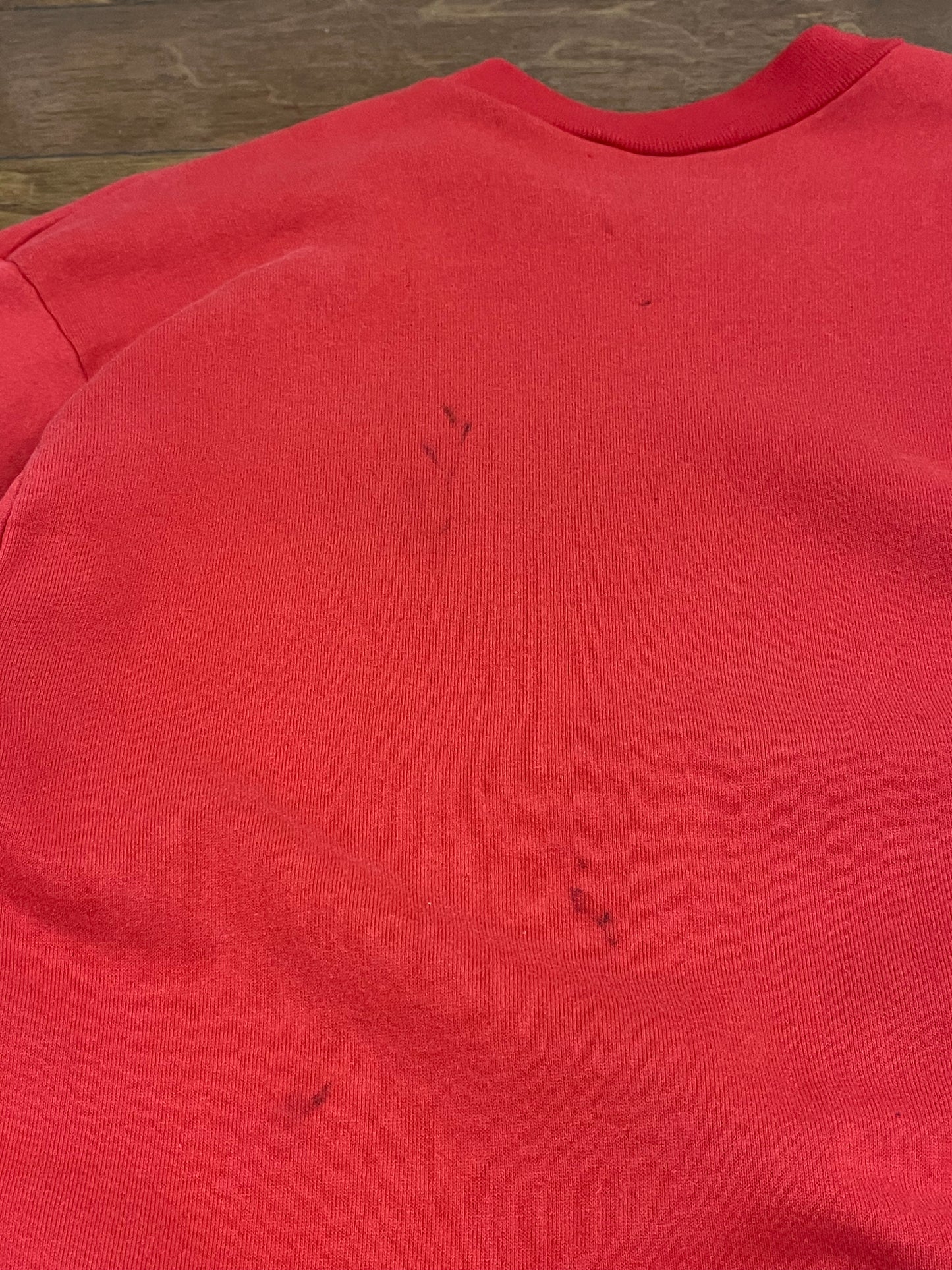 90s University Of Utah Utes Big Spell Out Vintage Crewneck (L)