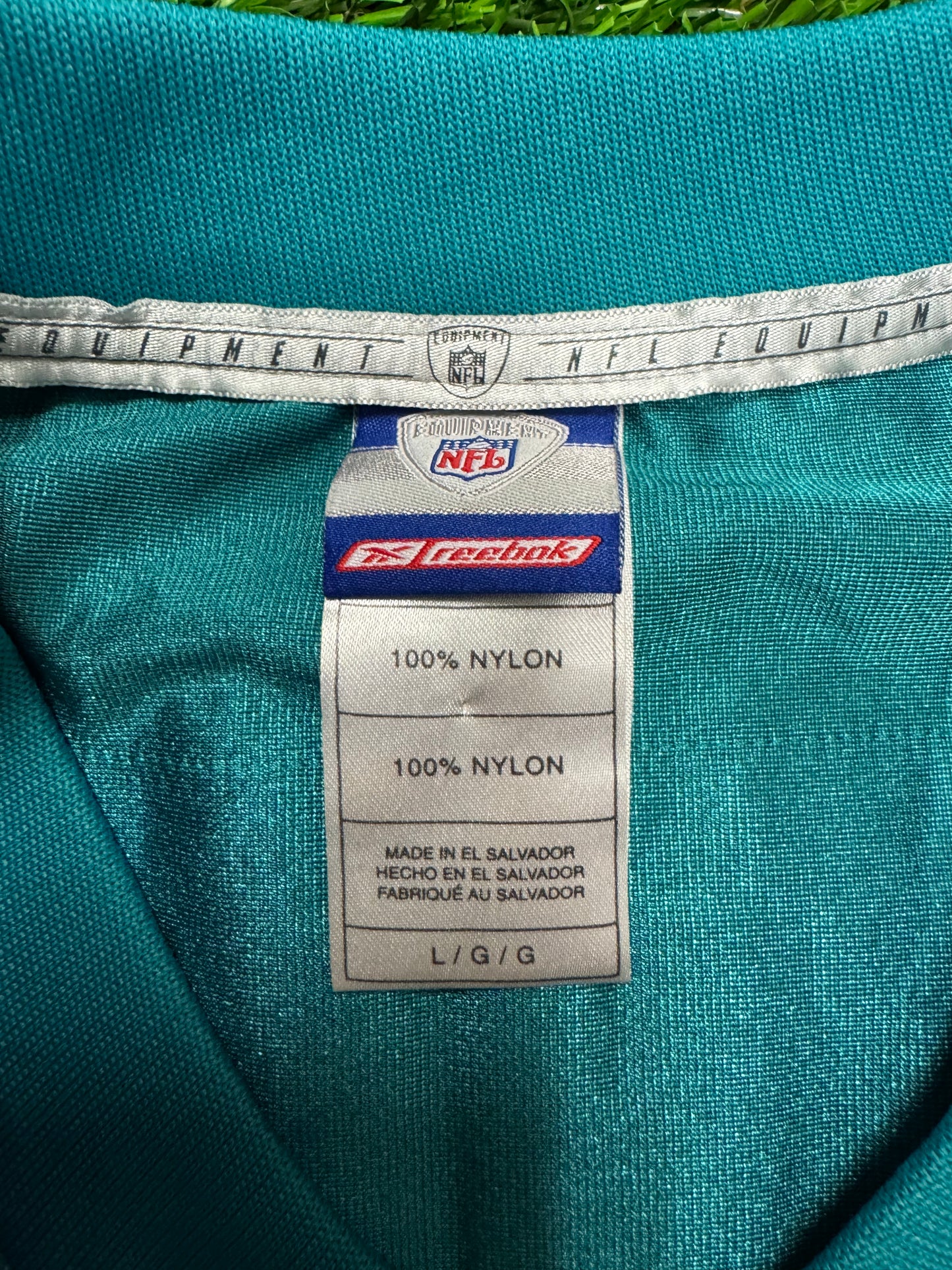 00s Miami Dolphins Bob Matheson #53 Vintage NFL Reebok Jersey (L)