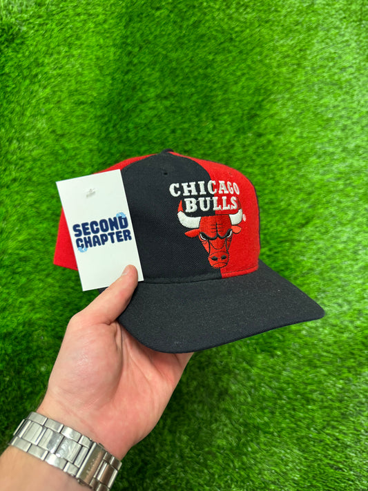 90s Chicago Bulls NBA Starter Vintage Snapback Hat (OS)