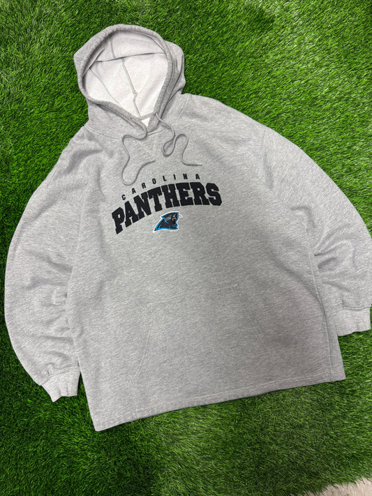 00s Carolina Panthers Spell Out Boxy NFL Hoodie (XL)