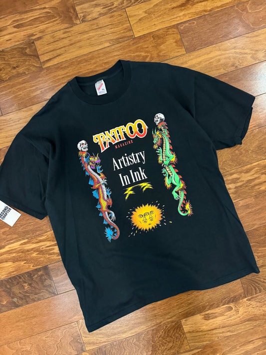 1997 Tattoo Magazine "Artistry In Ink" Tour Tee (XL)